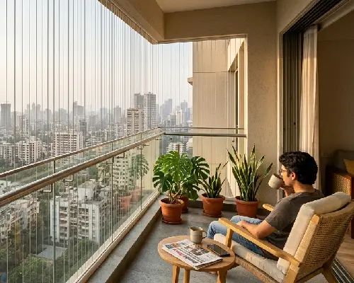 Invisible Grill for Apartments
