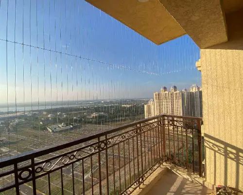 Invisible Grills for Balcony